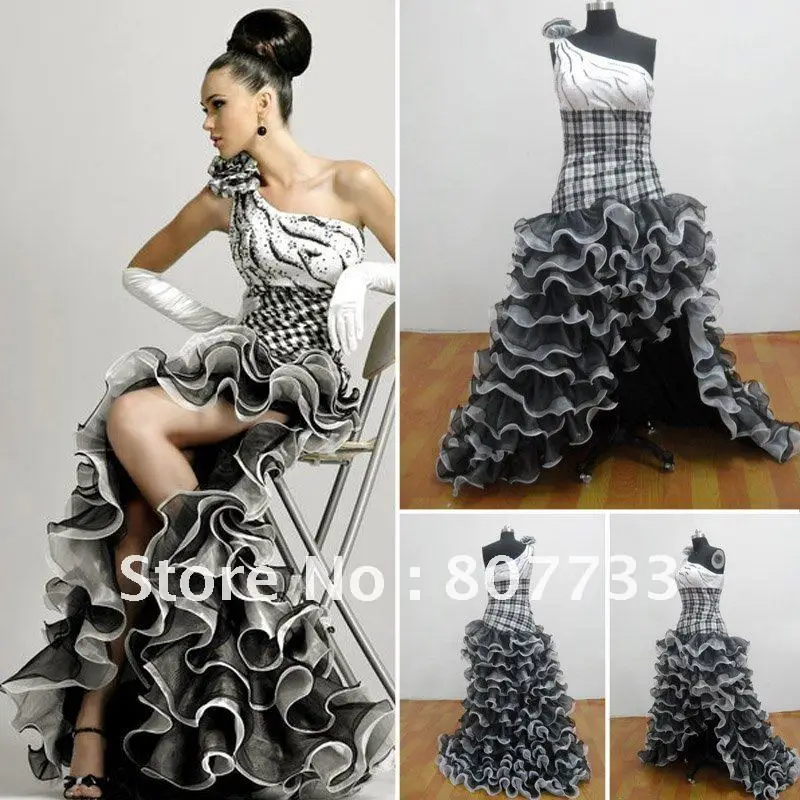 plaid homecoming dress