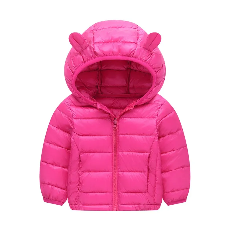 COOTELILI Winter Jackets for Boys Warm Coat Kids Clothes Snowsuit Cute Ear Outerwear For Girls Children Clothing Baby Parkas  (4)