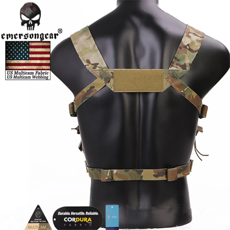  Emerson Chassis MK3 Mini Tactical Chest Rig Spiritus Airsoft Hunting Vest Ranger Green Military Tac