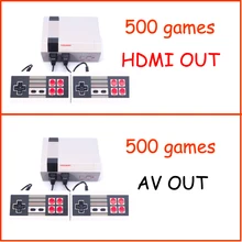 CoolBaby 4 стиля HDMI/AV/PAL/NTSC Мини консоль видео ТВ Портативный игровой плеер игровая консоль для ТВ с 600/620/500 играми