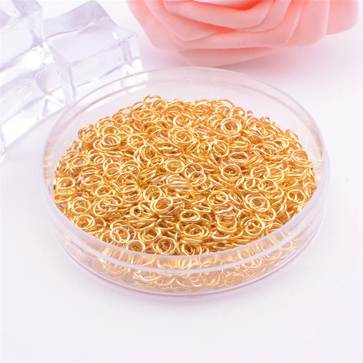 5  50g 3-16mm Open Jump Ring Jewelry Accessories Single Closed Ring For Earrings Necklace Bracelet Handmade Diy Jewelry Marking