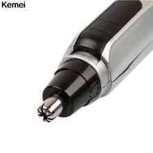 Электрический микро прецизионный триммер для носа, ушей Триммер для удаления волос персональный уход за лицом тример волос Прямая для мужчин и женщин