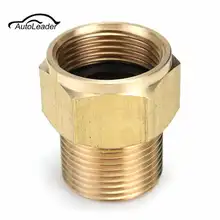 Новое поступление M22 Мужской X M22 женский латунный золотистый шланг адаптер для K HD HDS 550 601 645 745 7/10