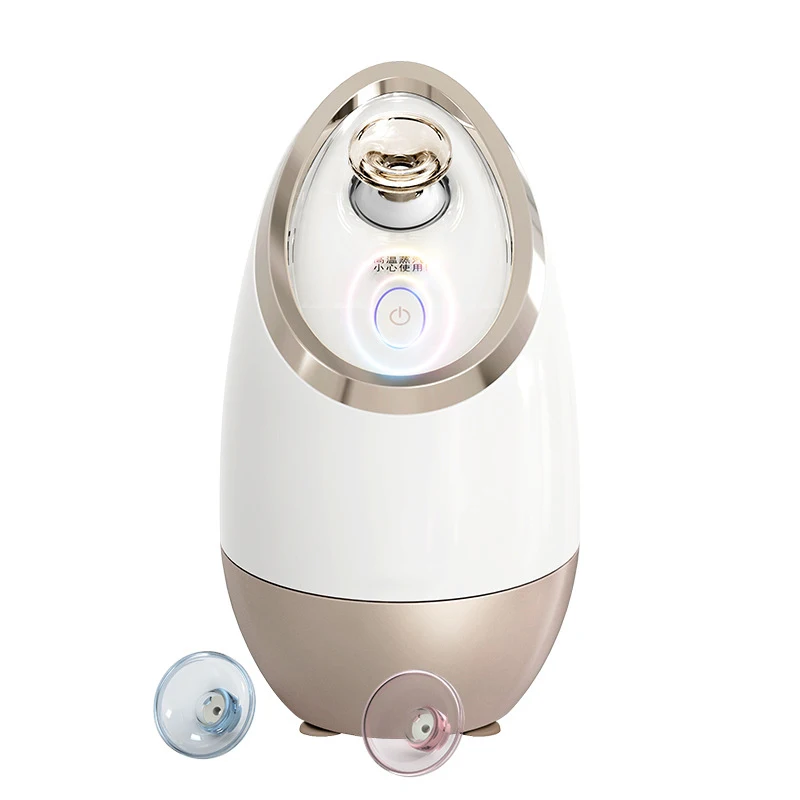 

Facial Moisturizing Beauty Equipment Humidification Ozone Sterilization Hot and Cold Spray Double Sprayer Facial Steamers