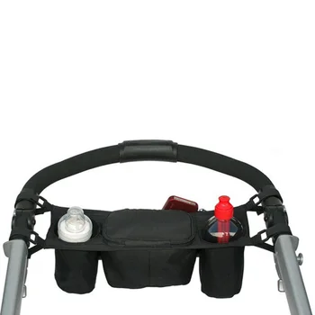 

Baby Stroller Diaper Storage Hanging Bag Infant Feeding Bottle Bag Portable outdoor Carry Hanging Bottle partition Storage Bag
