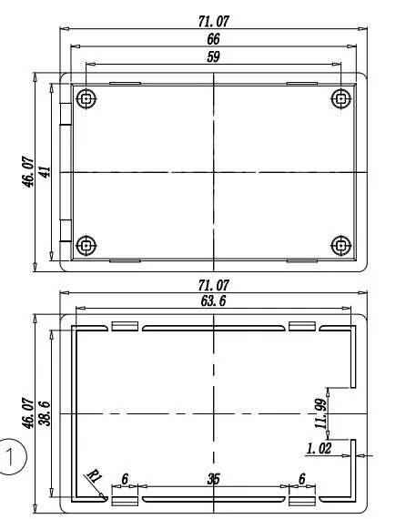 shenzhen plastic box enclosure electronics plastic housing project box small instrument box junction box szomk outlet control box (13).jpg