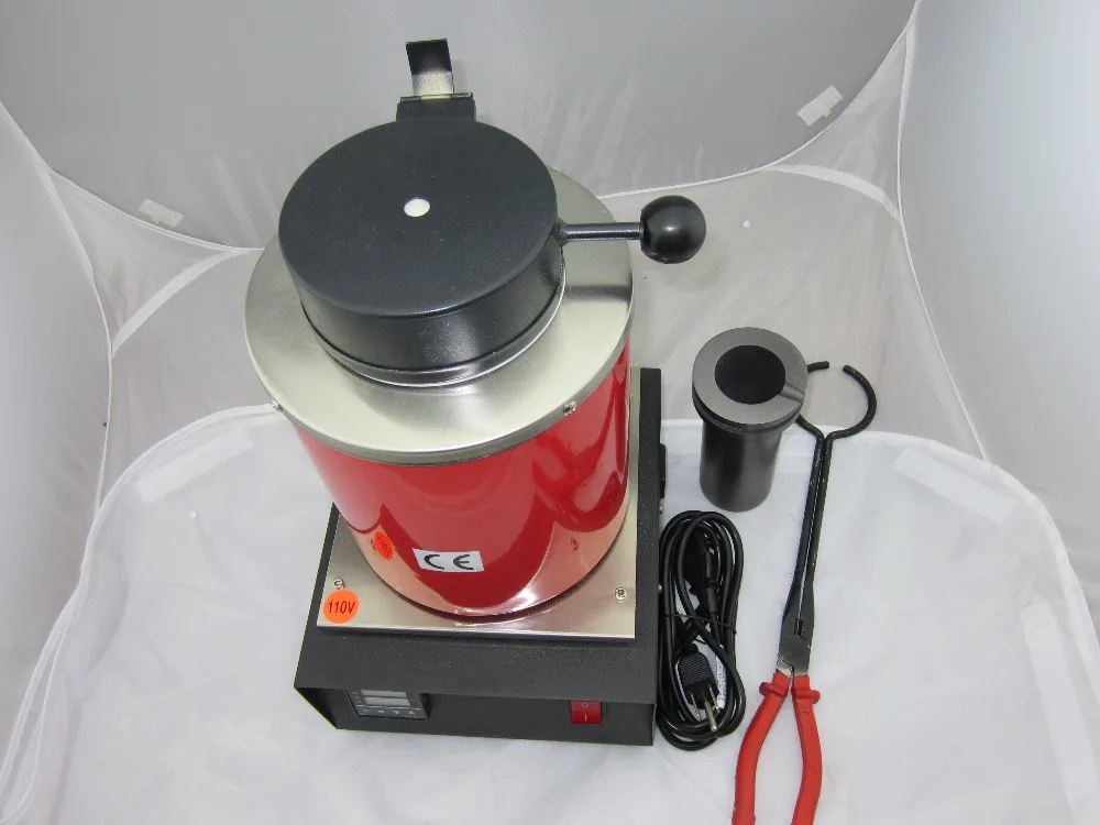 110v 2kg gold melting furnace for jewelry,mini gold melting oven