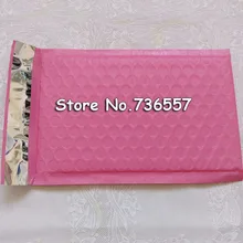 Розовый 220X330 мм 8,6"* 13" Удобный космический пузырьковый конверт для почты конверты с мягким вкладышем почтовый пакет самозапечатывающийся [50 шт]