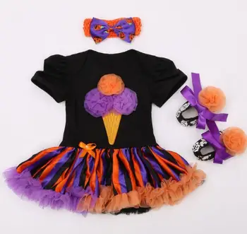 

3pcs/set Halloween dress Romper for 20-22" Reborn Baby Dolls Clothes newborn baby doll clothing accessories