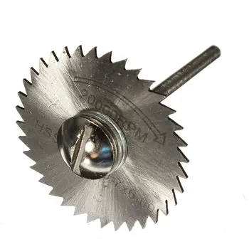 

SHGO HOT-Kits of 6 pcs HSS Saw Blade Circular Drive Decoupe Dent For Dremel Rotary Tool