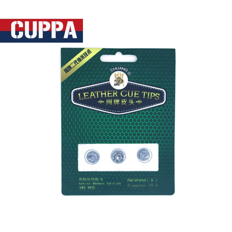 Новое поступление 3 шт./лот Cuppa Snooker сигнальный наконечник 10 5 мм S/M/H аксессуары для
