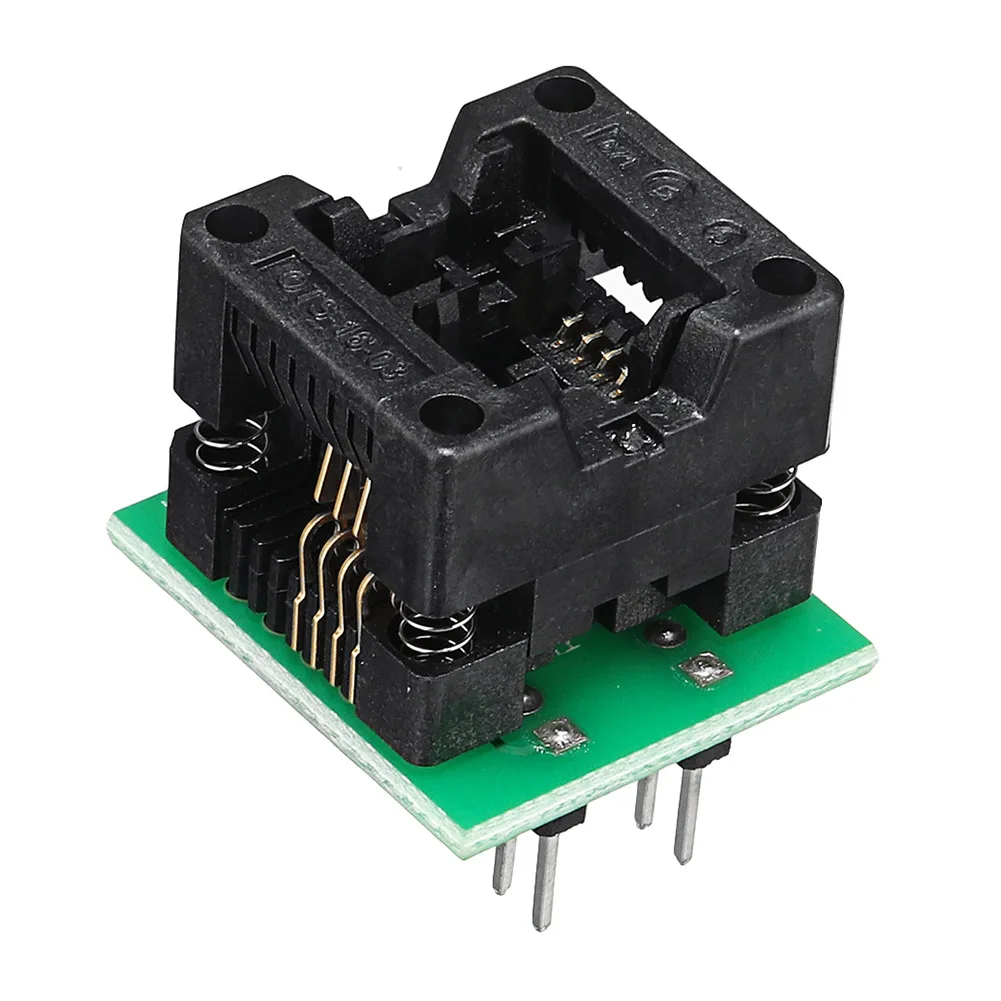 EEPROM BIOS USB программатор CH341A SOIC8 Клип 1.8В адаптер Прямая поставка|Модули для умного