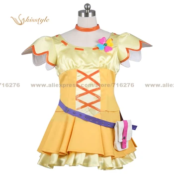 

Kisstyle Fashion Fresh Pretty Cure! Inori Yamabuki Uniform COS Clothing Cosplay Costume,Customized Accepted