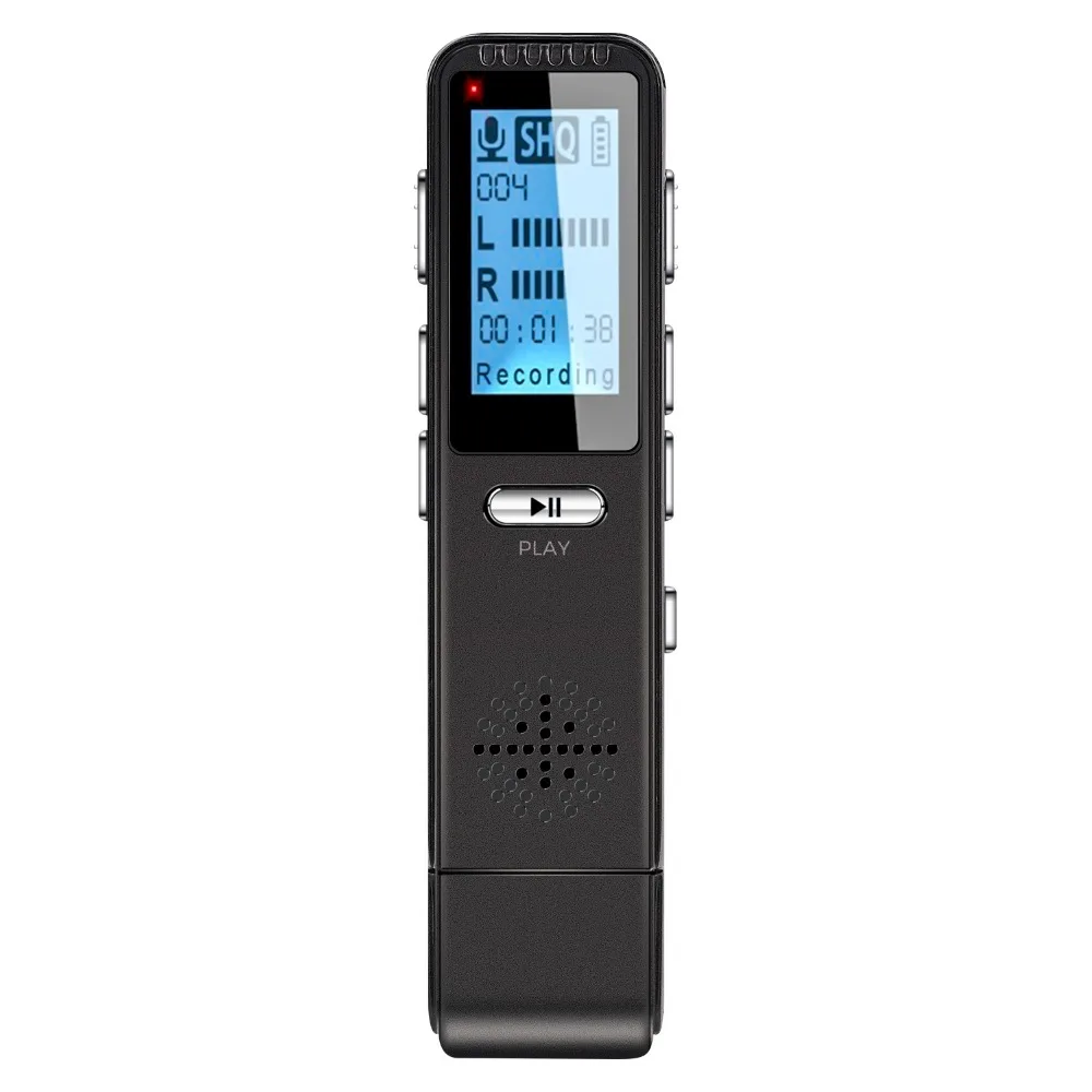 

Digital Voice Activated Recorder USB Mini Registrar Hidden Audio Microphone Telephone Recording Smallest Pen Flash Drive V25