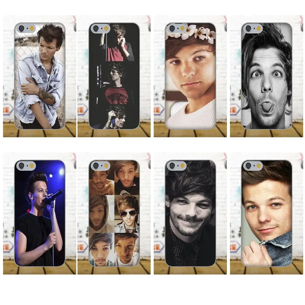Oedmeb TPU Mobile For Apple iPhone 4 4S 5 5C 5S SE 6 6S 7 8 Plus X For LG G3 G4 G5 G6 K4 K7 K8 K10 V10 V20 Louis Tomlinson