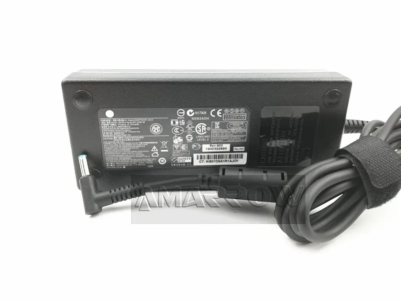Питание Зарядное устройство ноутбук адаптер переменного тока для hp ENVY 15 hp Pavilion Touchsmart sleekbook 15-J013TX J015TX HSTNN-CA25 19,5 V 6.15A 120W
