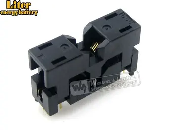 

MSOP10 SSOP10 TSSOP10 656-0102211 Wells IC Test Burn-In Socket Programming Adapter 3mm Width 0.65mm Pitch