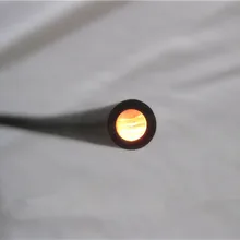 100 м внутренний 6 мм внешний 8,6 мм Диаметр конец светящийся черный PMMA волоконно-оптический кабель для DIY волоконный бассейн, наземное освещение