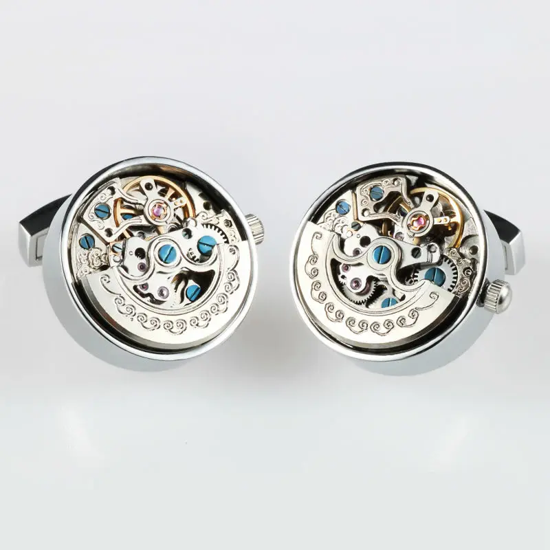 watch movement cufflinks