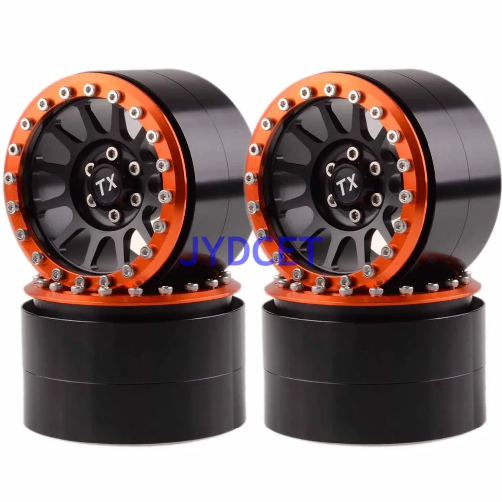 2022 Алюминиевый 12 спиц Beadlock 2 &quotобод колеса 4 шт для Axial Yeti/Wraith RC внедорожный