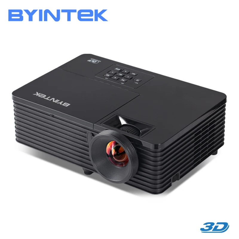 

BYINTEK BD508 300inch projector Home Theater Full HD 1080P Video Outdoor Data Show Rear Holographic DLP 3D Daylight Projector
