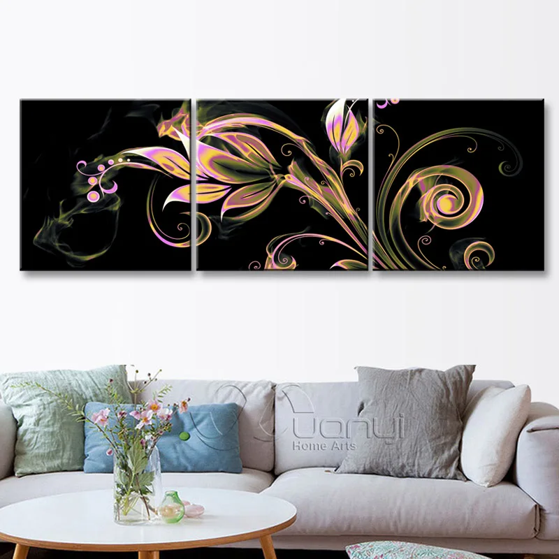 3 pieces high-definition print Landscape canvas oil painting poster and wall art living room picture PF3-022 (15)