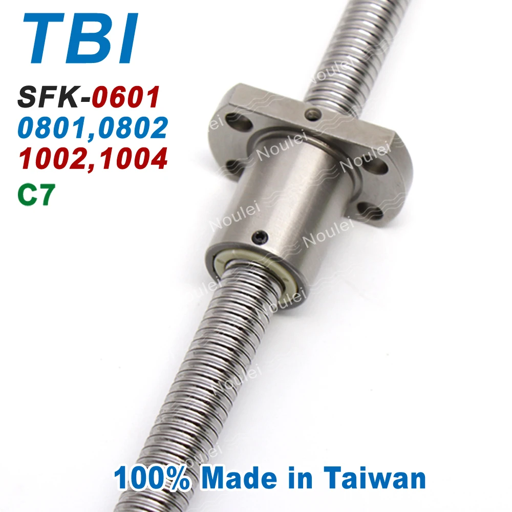 TBI Ballscrew SFU2510 25mm Diameter L1500mm Total Length Ball Screw CNC Kit