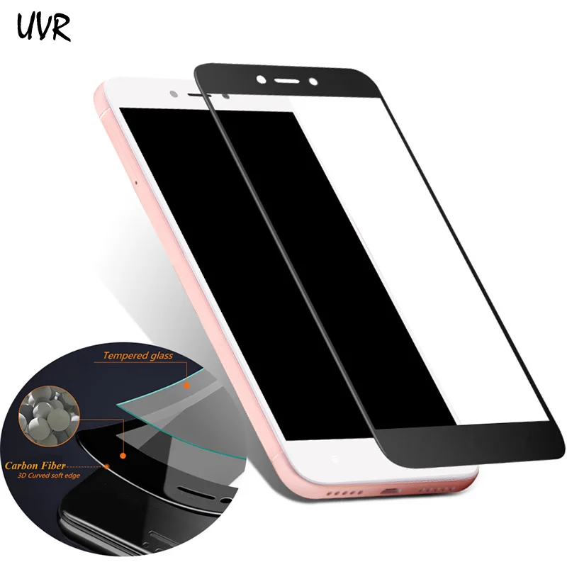 UVR для Xiaomi 6 5X Max Mix 2 5C 5S Note 3 углеродное волокно мягкие края 3D полное покрытие