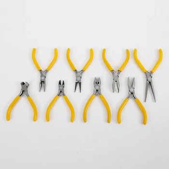 

Long Pliers Flat Needle Sharp Nose Precision Hand Tools Jewelry 8 Styles Gauge Cutters Modeling Mini Useful Kit