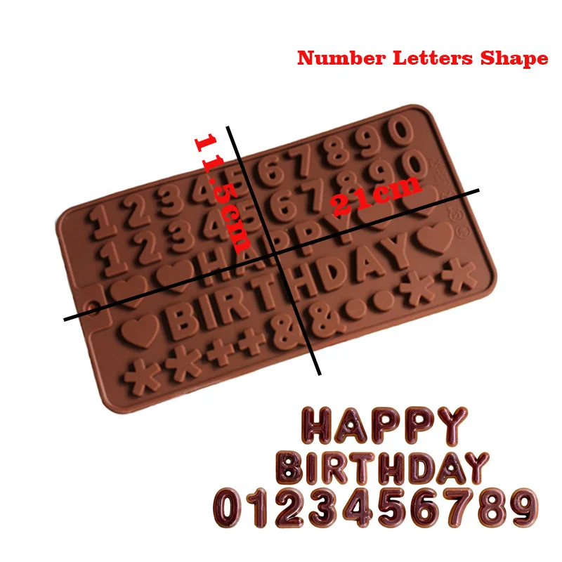 number letters shape