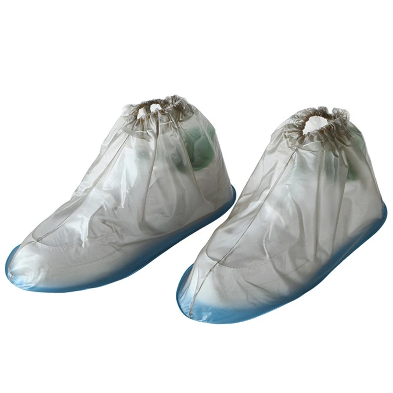Ботинки медные водонепроницаемые ботинки Многоразовые водонепроницаемые мужские и женские и детские дождевики обувь аксессуары - Цвет: G