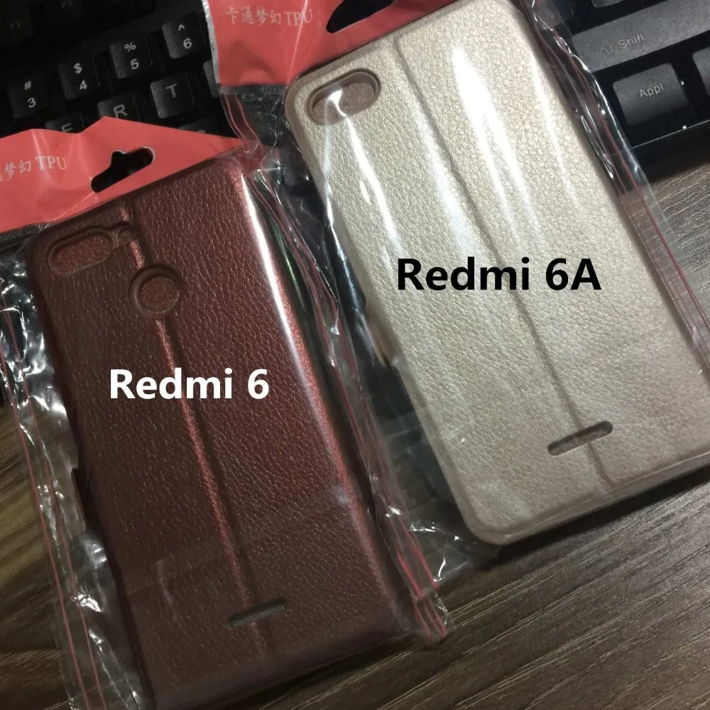 Чехол для Xiaomi Redmi 6A, чехол для Redmi 7A, 6 A, кожаный флип-чехол с подставкой, чехол s для Xiaomi Redmi 6, 7 A, note 7, чехол с ремешком