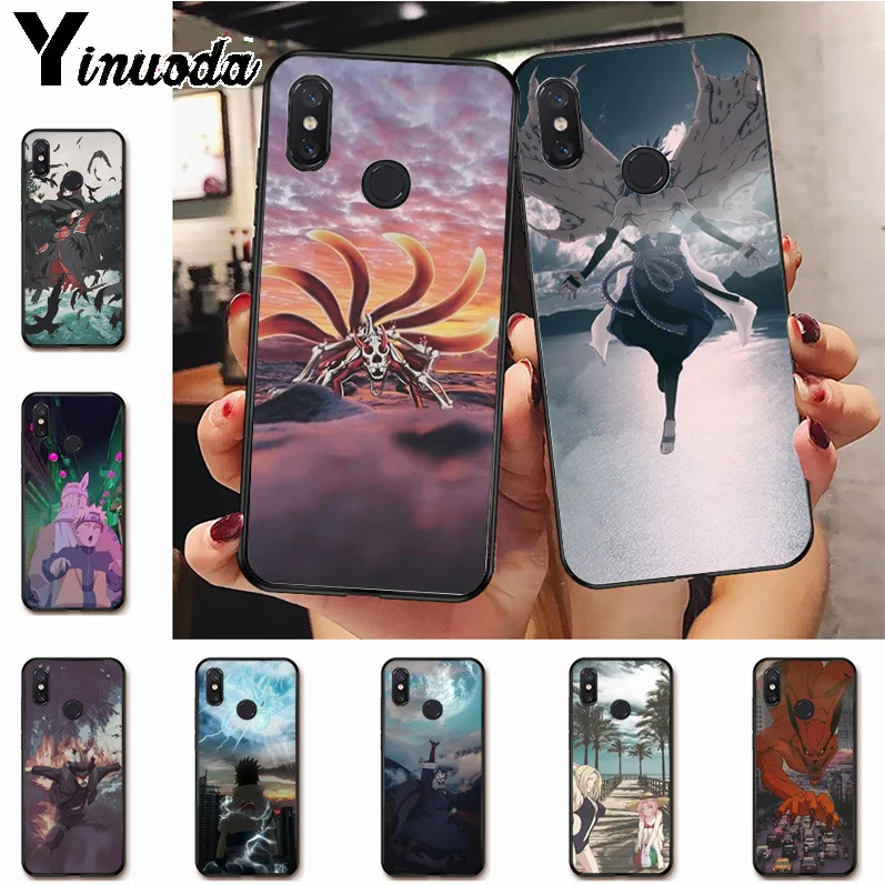 

Yinuoda Naruto art Printing Drawing protection phone Cover Case for redmi 6A note4 5a 5plus note6pro note5 6pro case coque