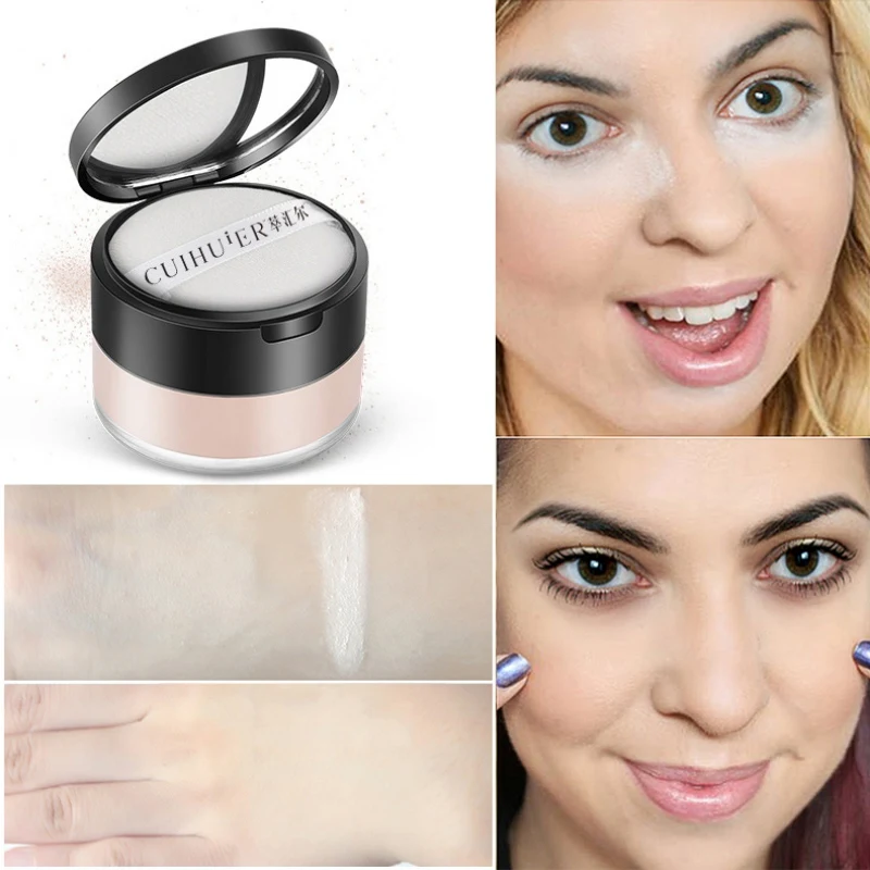 2019 Waterproof Face Setting Powder Oil-control Cover Blemishes Even Skin Color Facial Makeup Powder 2019 Waterproof Face Setting Powder Oil-control Cover Blemishes Even Skin Color Facial Makeup Powder