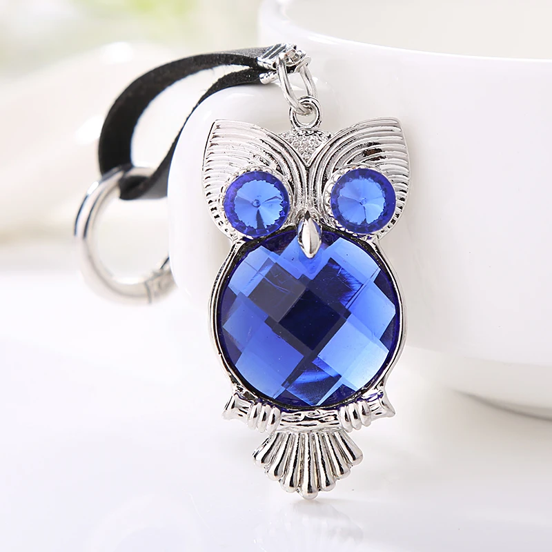 XDPQQ Jewelry Three-dimensional Hollow Metal Owl Keychain Wallet Car Pendant Men and Women Clothing Wild Jewelry Gifts - Image 5