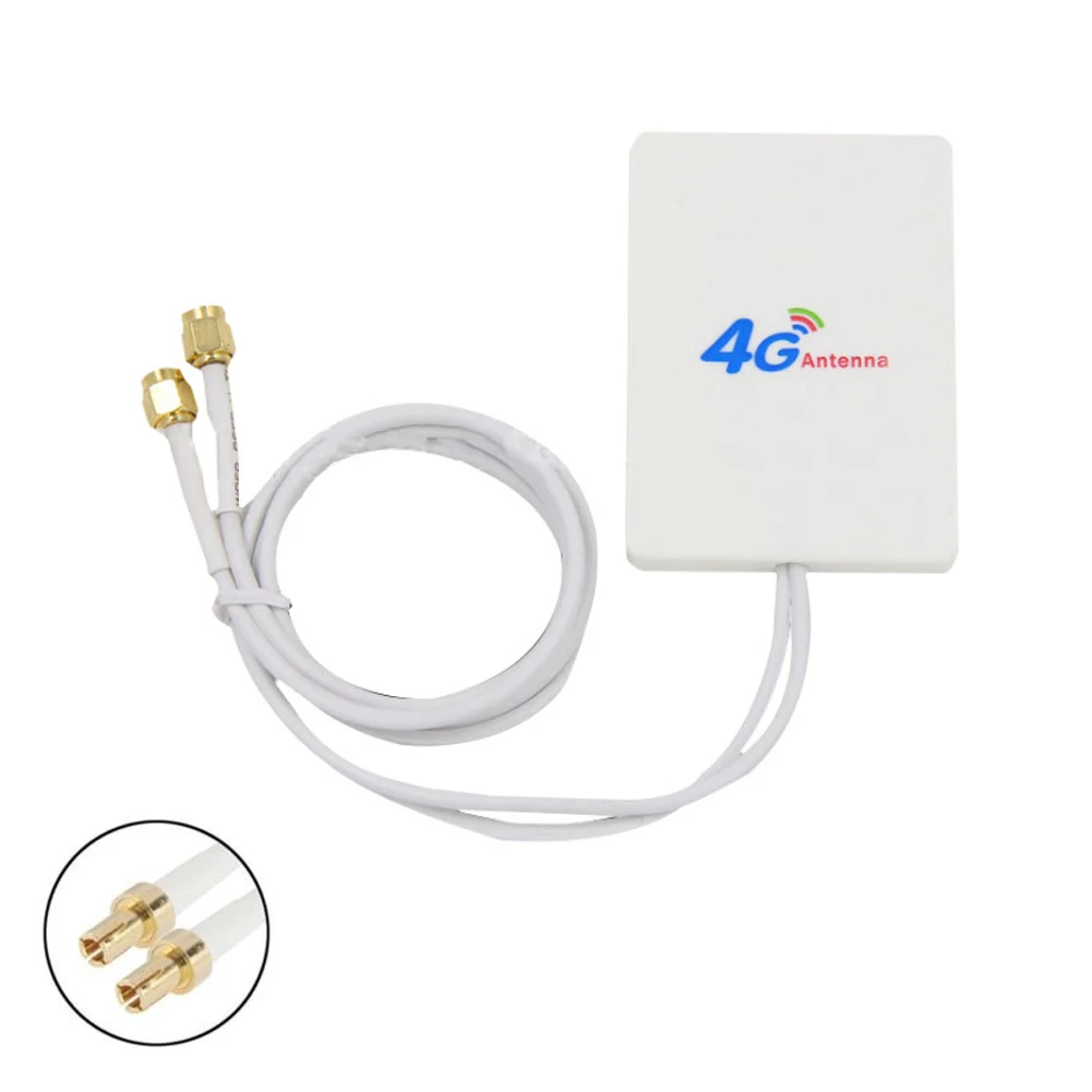 28dBi 4G антенна 2 x TS9 широкополосная антенна усилитель сигнала для 4G 3g LTE мобильный маршрутизатор GDeals