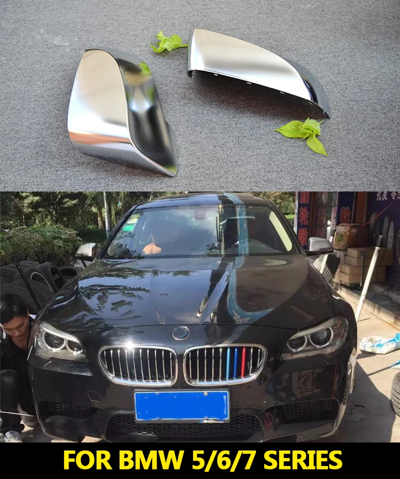 

For BMW 5 6 7 Series F10 F18 F11 F06 F07 F12 F13 F01 2014 2015 2016 Mirror Covers Left And Right Side Rearview Mirror Cover Cap