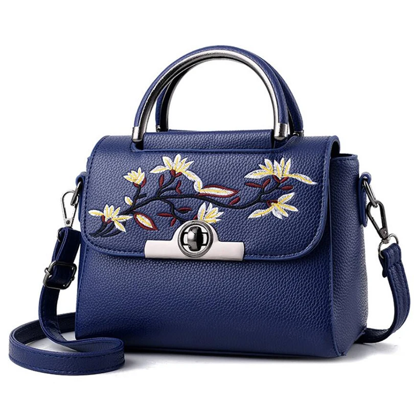 Женская сумка мессенджер с вышивкой TIZZYDE ZXQ04 2017|brand shoulder bag|designer bagfashion bags |