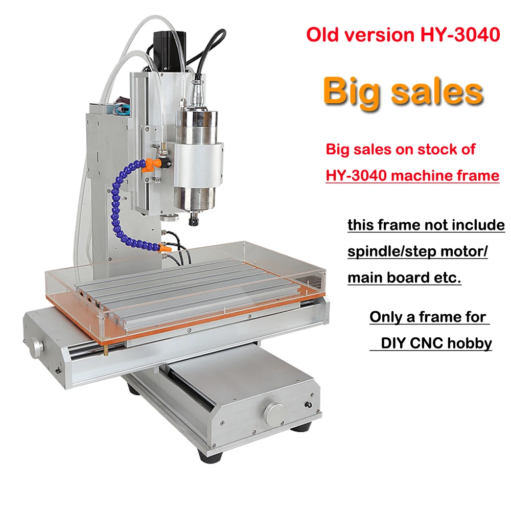 

CNC 3040 Machine Frame CNC router China manufactures China CNC 5 Axis Machine router table only frame Big discount low price