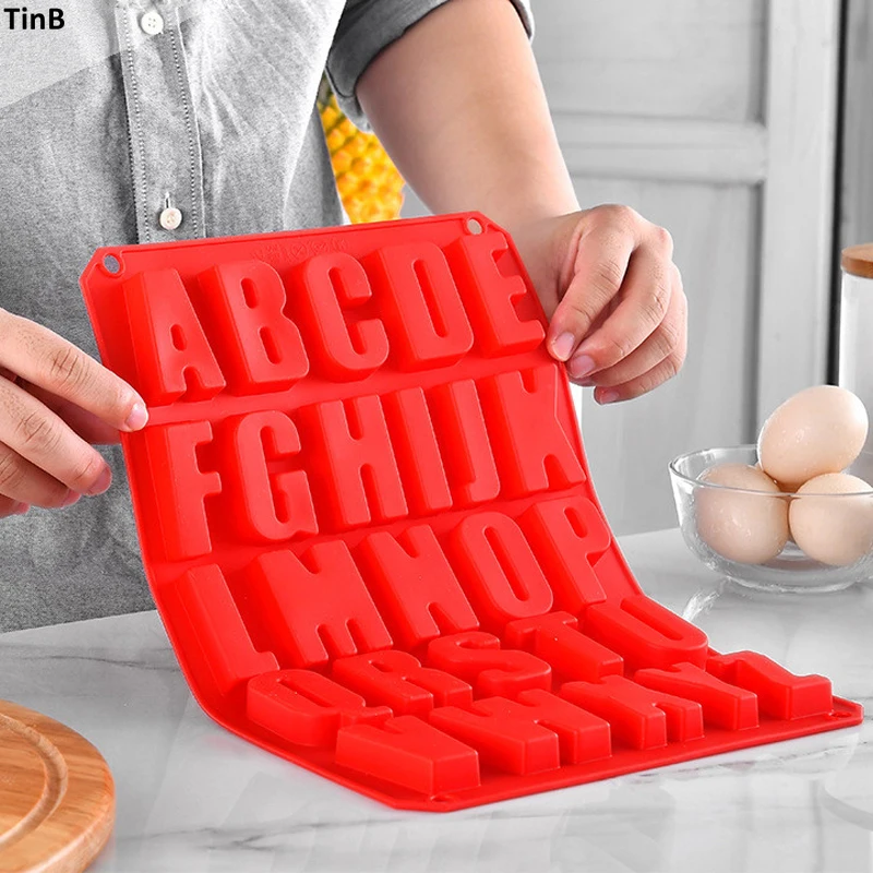 

Big size 33*22.5cm A-Z Letter Silicone Cake Mold Cake Decorating Tool Confeitaria Maker Biscuit Resin mold Bakeware Pastry Tool