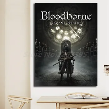 

Bloodborne The Old Hunters Wall Art Canvas Poster And Print Canvas Painting Decorative Picture For Office Living Room Home Decor
