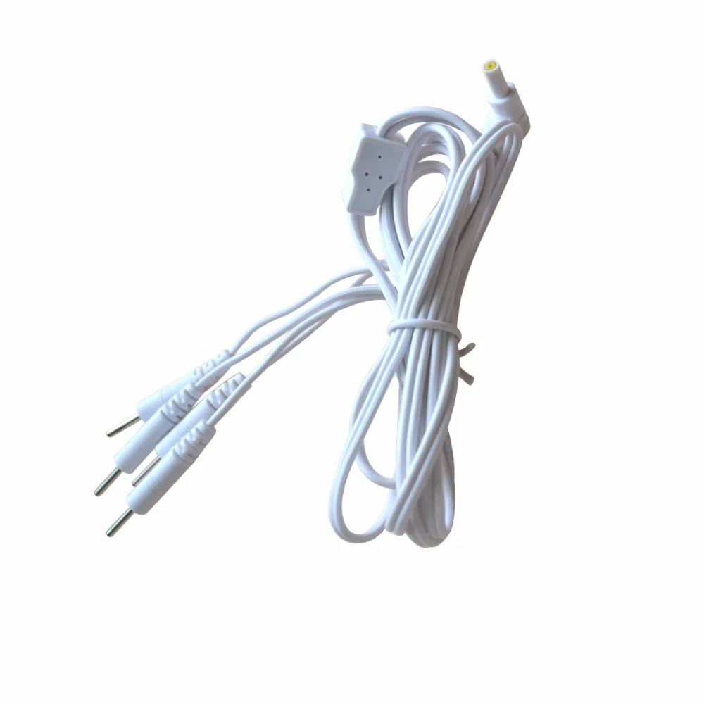 1 шт. 4 в 1 Сменные электроды, свинцовые провода, стандартные соединительные кабели 2,35 мм для EMS, массажная Цифровая терапия