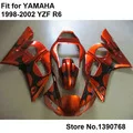 OEM заменить обтекатели комплект для 1998-2002 Yamaha YZF R6 пластиковых деталей YZFR6 1999 2000 2001 98 99 00 01 02 наборы обтекателей z5cg