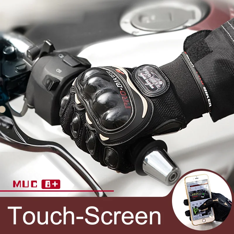 Pro-biker перчатки для мотоцикла с сенсорным экраном мотоциклетные перчатки для мотокросса luvas Racing guantes мотоциклетные перчатки красный розовый черный S~ XXL