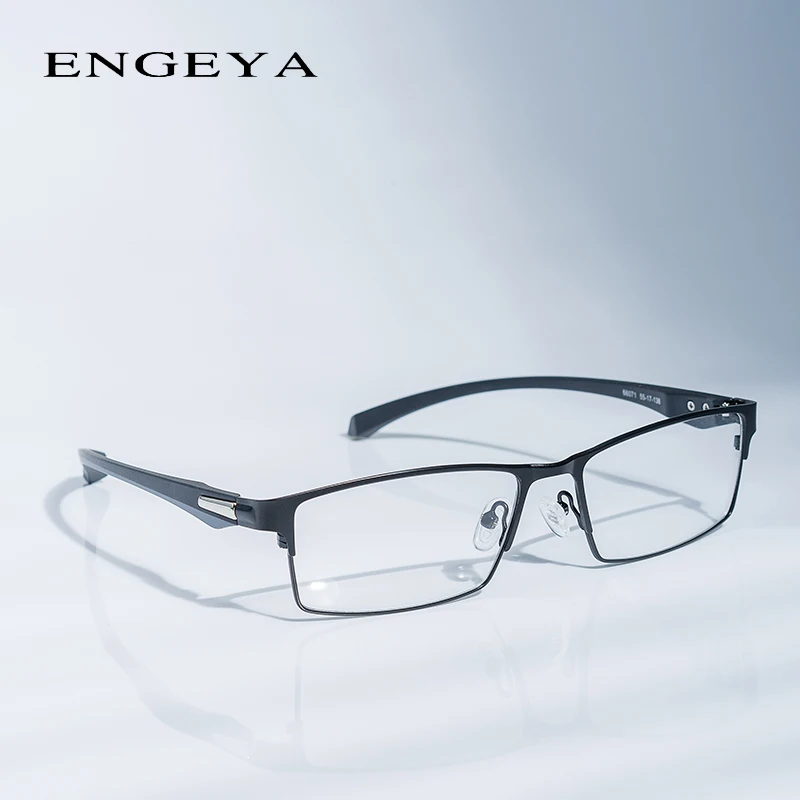 

Alloy Frame Optical Eyewear Frames Men Brand Designer Clear Computer Myopia Prescription Eyeglasses Frame Business Style #66071