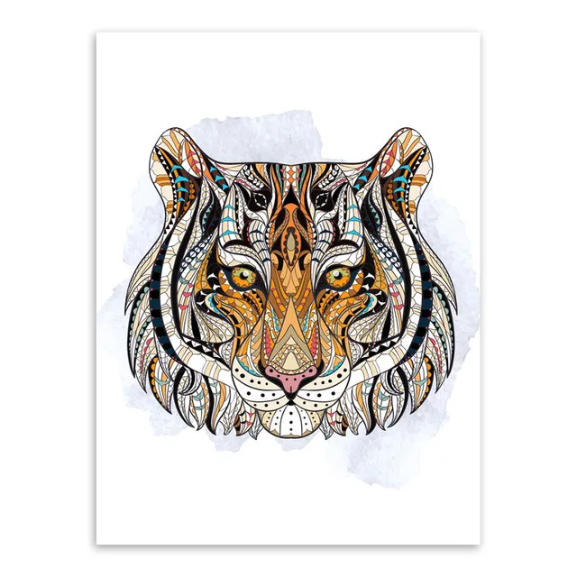 Ancient-African-National-Totem-Deer-Lion-Animals-Head-Art-Prints-Poster-Wall-Picture-Canvas-Painting-No.jpg_640x640 (12)