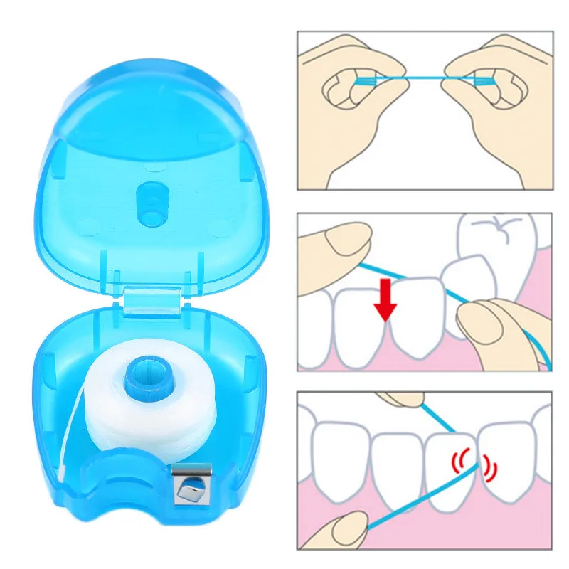 1 шт. зубная 25 м межзубная щетка для чистки зубов, зубная нить для чистки зубов, зубная нить для чистки зубов, Пластиковая Палочка для чистки зубов