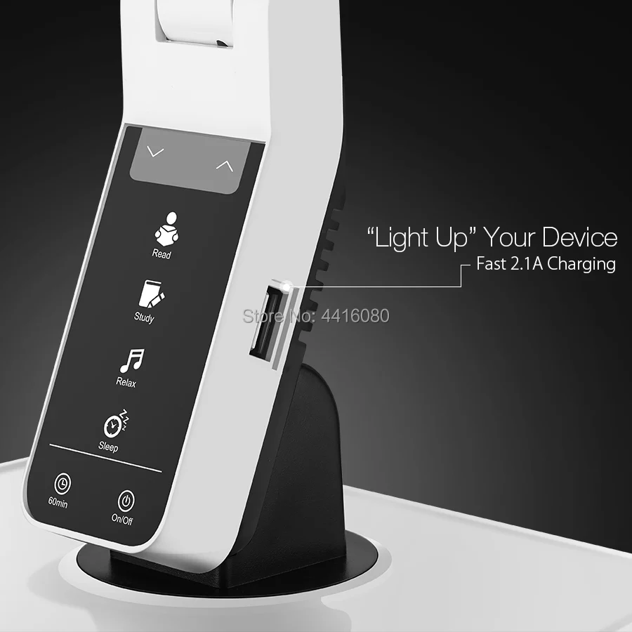  Multi-function timing desk lamp 15w And 4 Kind of Lighting lamp table led with USB Charging Port To - 1000006391016