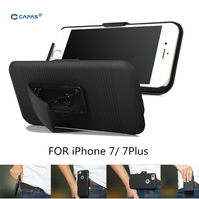 Чехол с зажимом для ремня iphone 7 Plus чехол iPhone 6S чехол-кобура скользящий телефона 2 в