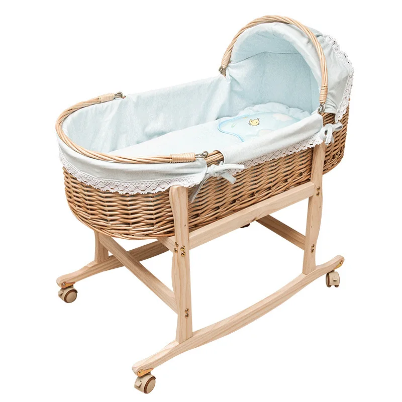 Portable Baby Cradle Sleep Basket Newborn Portable Car Baby Cradle